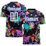 Latest sublimation-printed football uniforms – short-sleeve training sportswear, jerseys