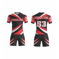 Wholesale custom-name sports kit sets – affordable jerseys, custom team names, garment dyeing technology