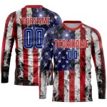 Made-to-sample new long-sleeve design – wholesale custom football kits with sublimation, quick-fit shirts
